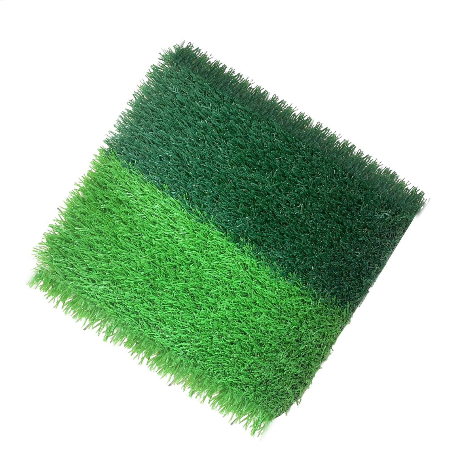 Outdoor Rug Waterproof - Kunstrasen-Teppich, 15,7 x 15,7 Zoll, weicher,