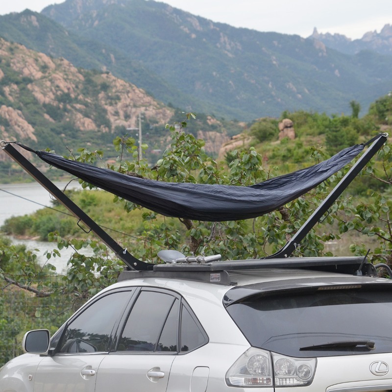 Outdoor Furniture Durable - 2026 SUV Outdoor Selbstfahrende Auto-Dach-Freizeithängematte Halterung