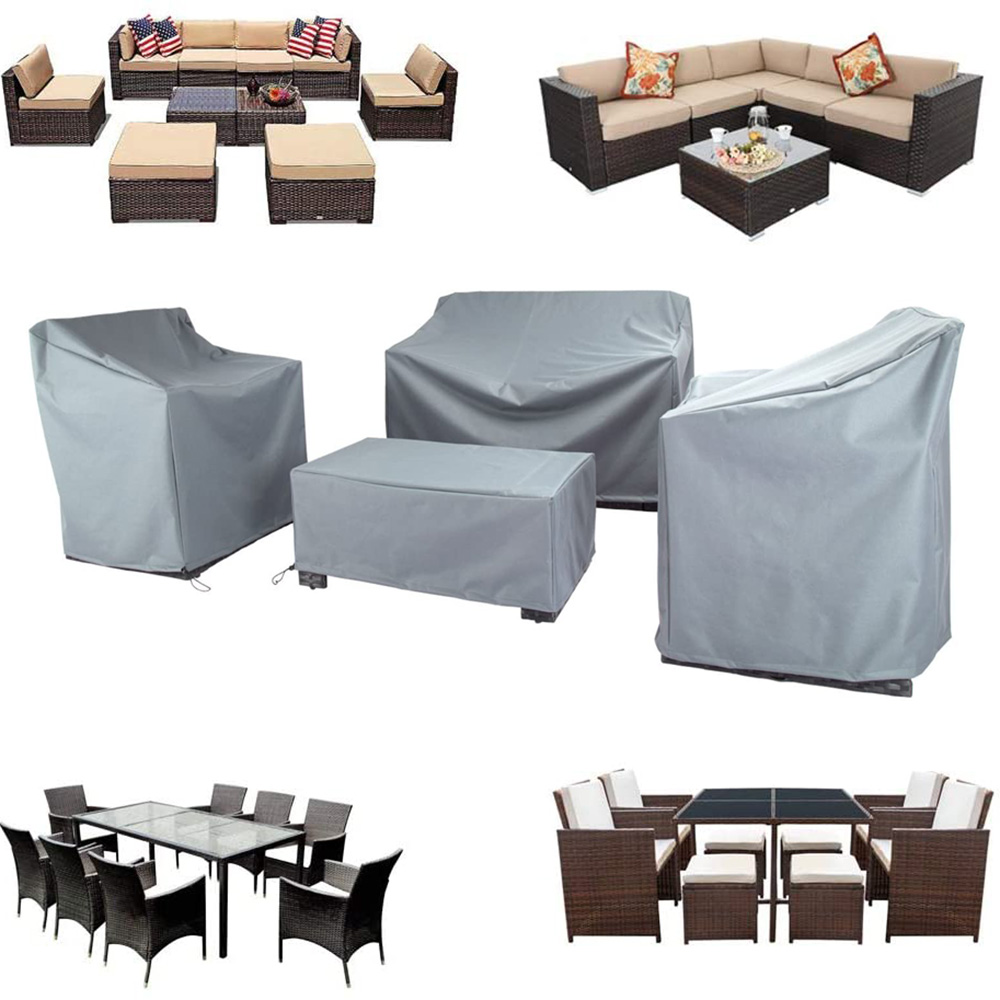 Outdoor Furniture Durable - 1–4-teiliges Outdoor-Sofabezug-Set für Veranda- und Terrassenmöbel