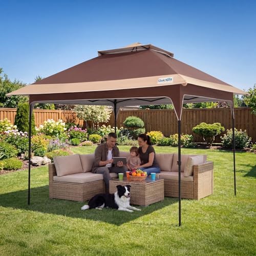 Gazebo Pop Up - 12'x12' Pop-up-Pavillon-Zelt | Einfacher Aufbau für