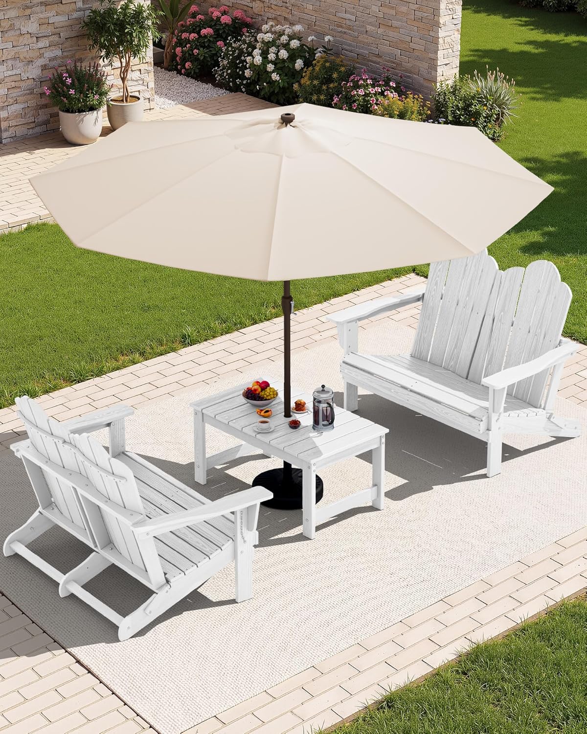HDPE Allwetter-Klappbare Adiro – Outdoor Furniture Hdpe Bewertung und Preis