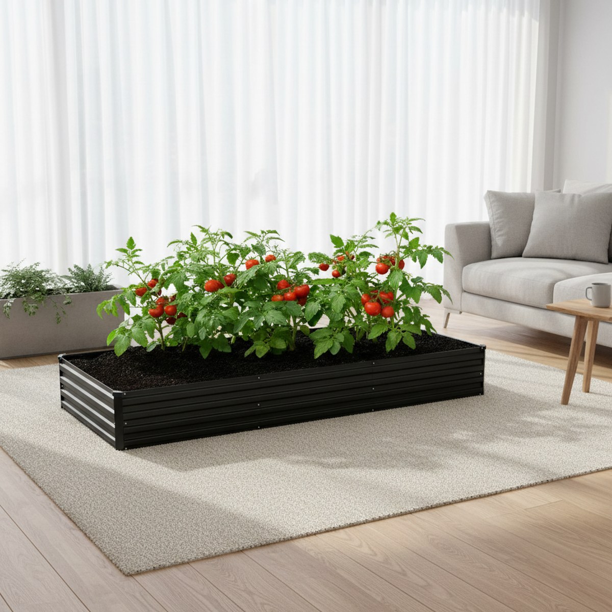 Verzinktes Hochbeet 12x4ft Met – Planter Raised Metal Bewertung und Preis