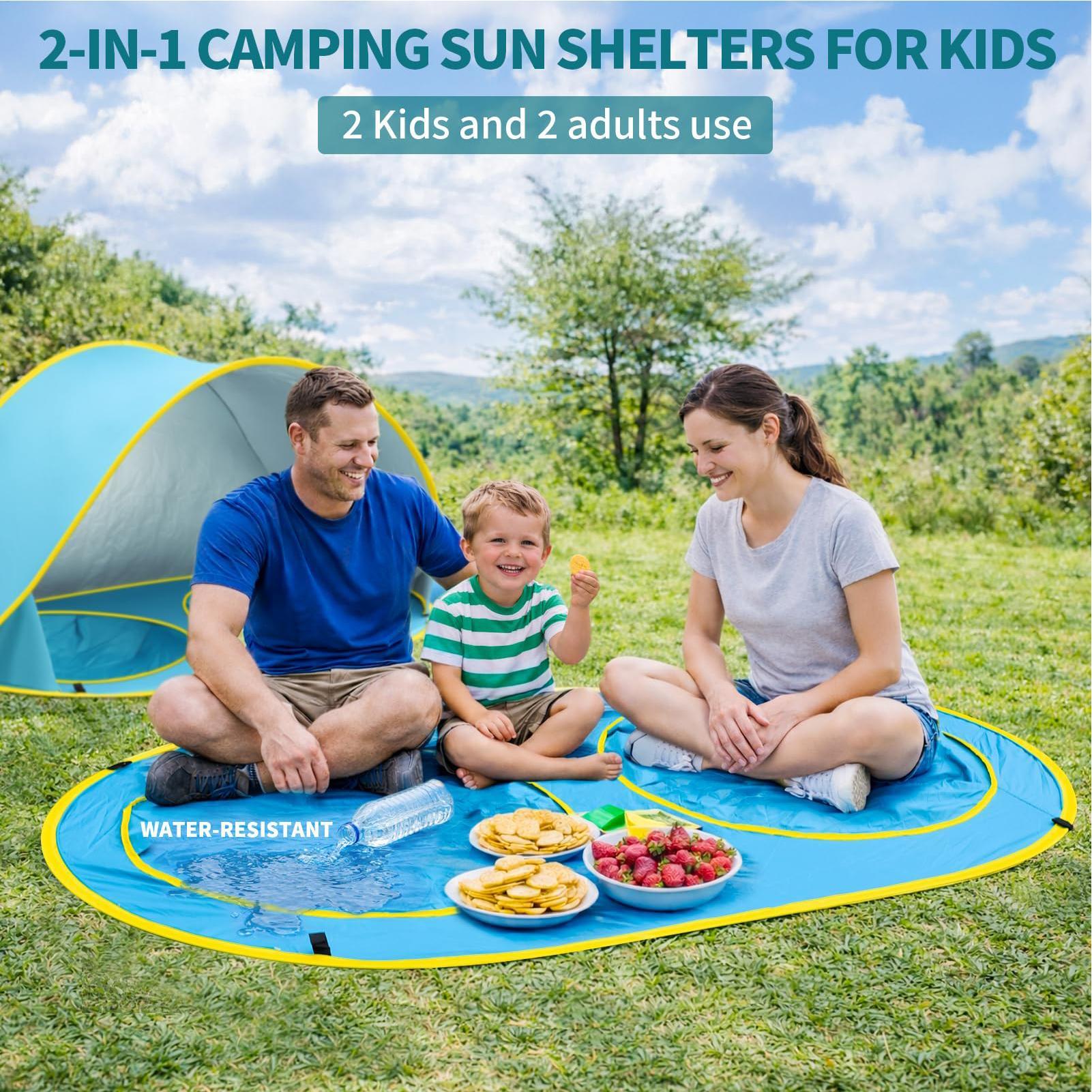 Kinder-Strandzelt mit Pool, UV – Gazebo Pop Up Bewertung und Preis