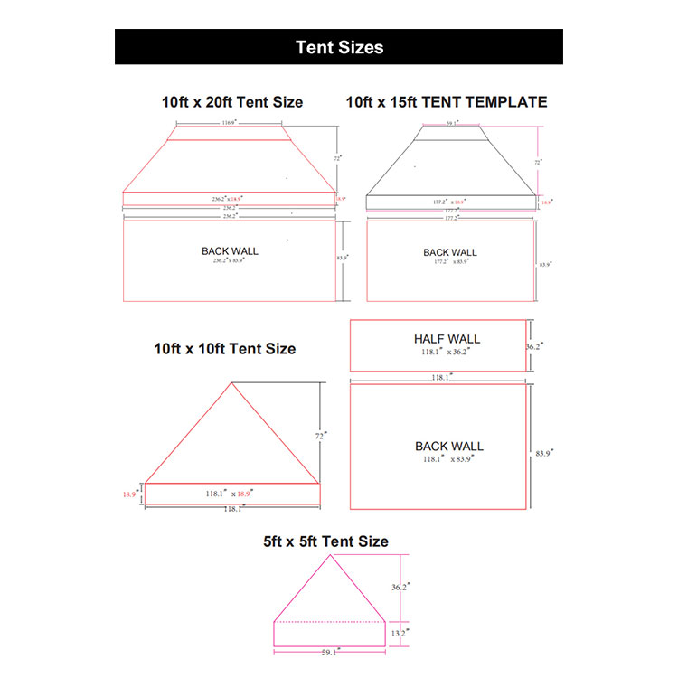 qm-3M X 3M Aluminium-Rahmen Po – Gazebo Pop Up Bewertung und Preis