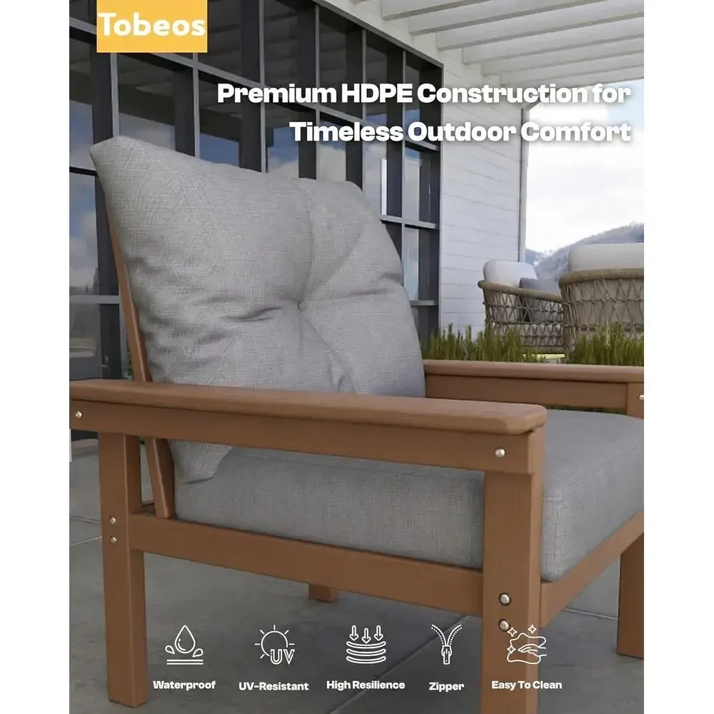 Allwetter-HDPE-Gartenmöbelset: – Outdoor Furniture Hdpe Bewertung und Preis