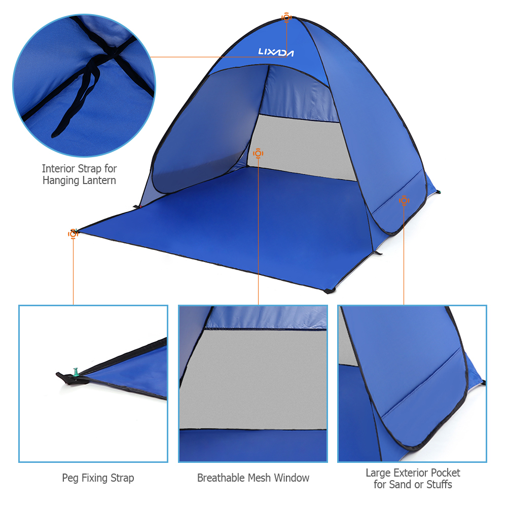 Lixada automatische sofortige  – Gazebo Pop Up Bewertung und Preis