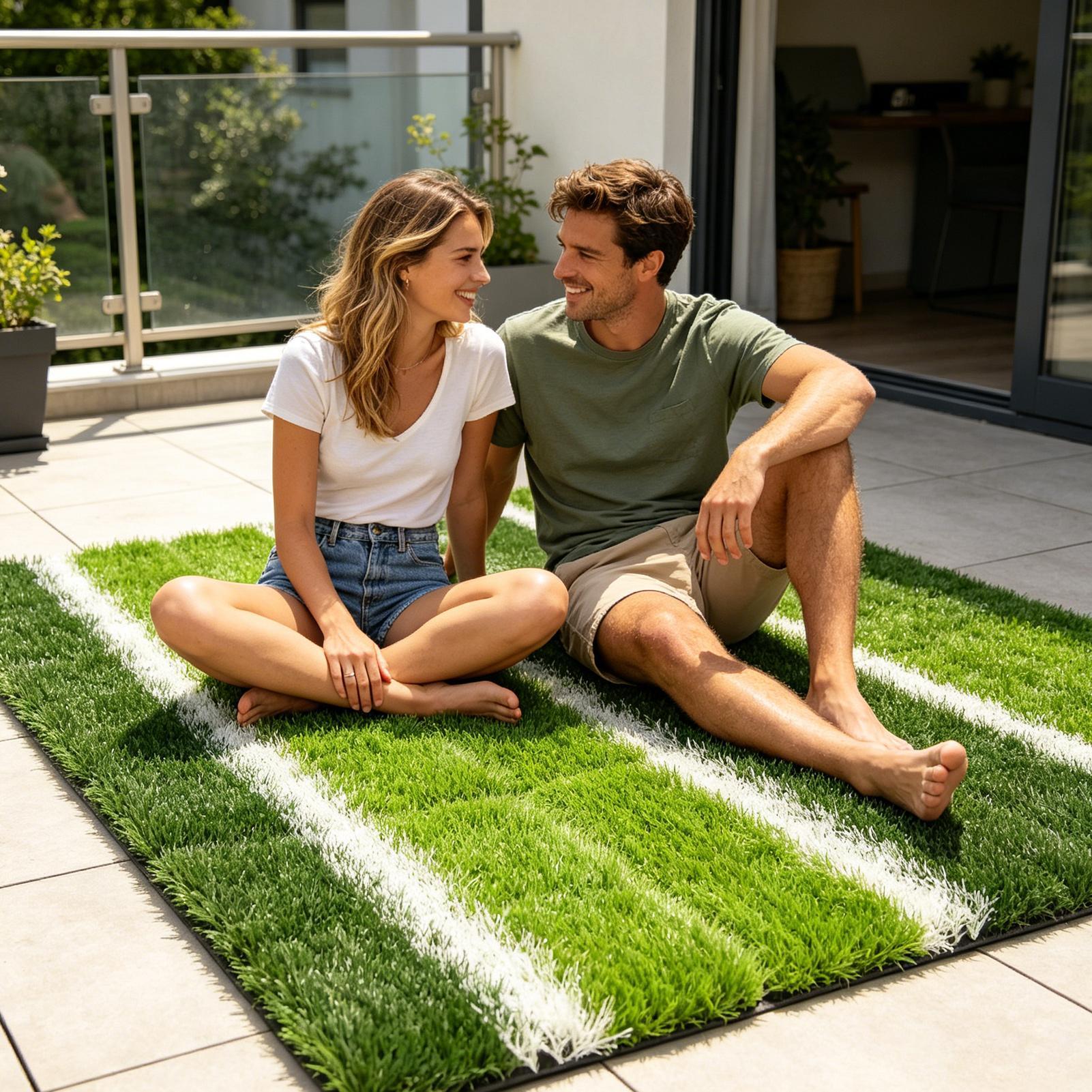 Kunstrasen-Teppich, 15,7 x 15, – Outdoor Rug Waterproof Bewertung und Preis