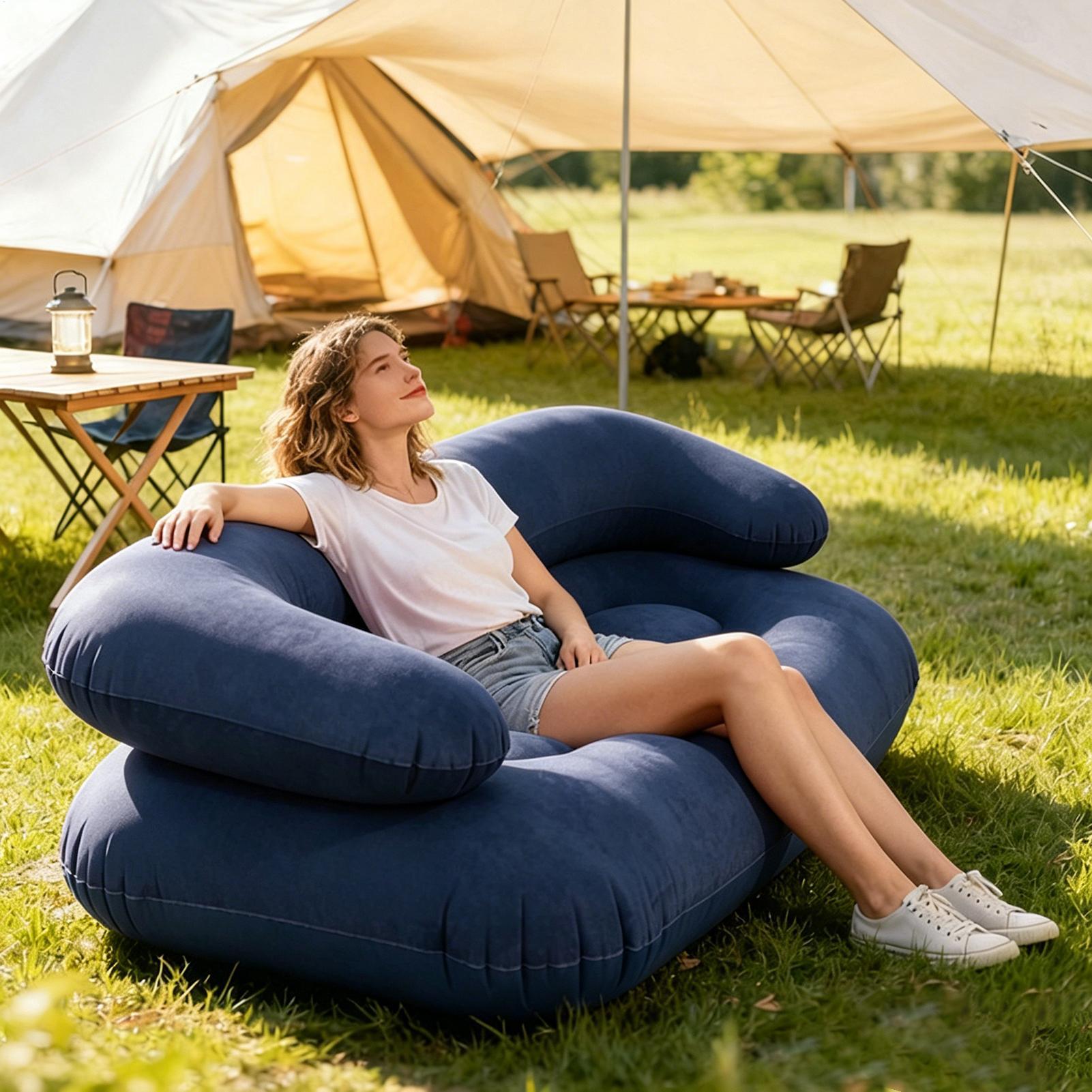 Doppeltes Aufblasbares Luftsof – Outdoor Furniture Heavy Bewertung und Preis