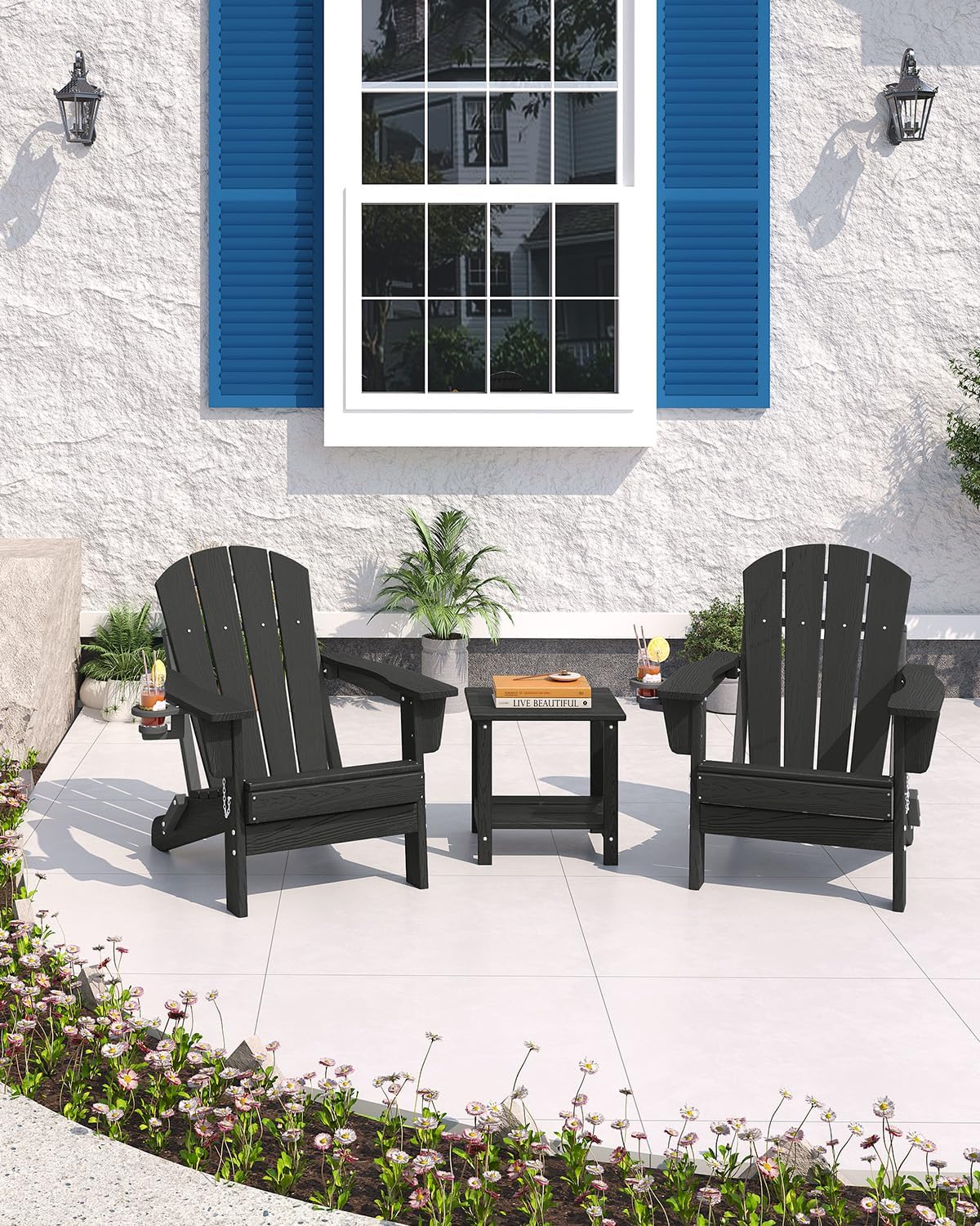 Klappbarer Adirondack-Stuhl au – Outdoor Furniture Hdpe Bewertung und Preis