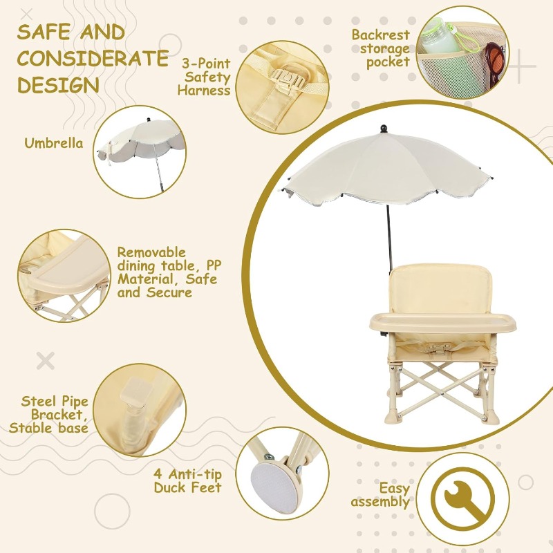Baby Outdoor-Strandstuhl mit S – Outdoor Furniture Usa Bewertung und Preis