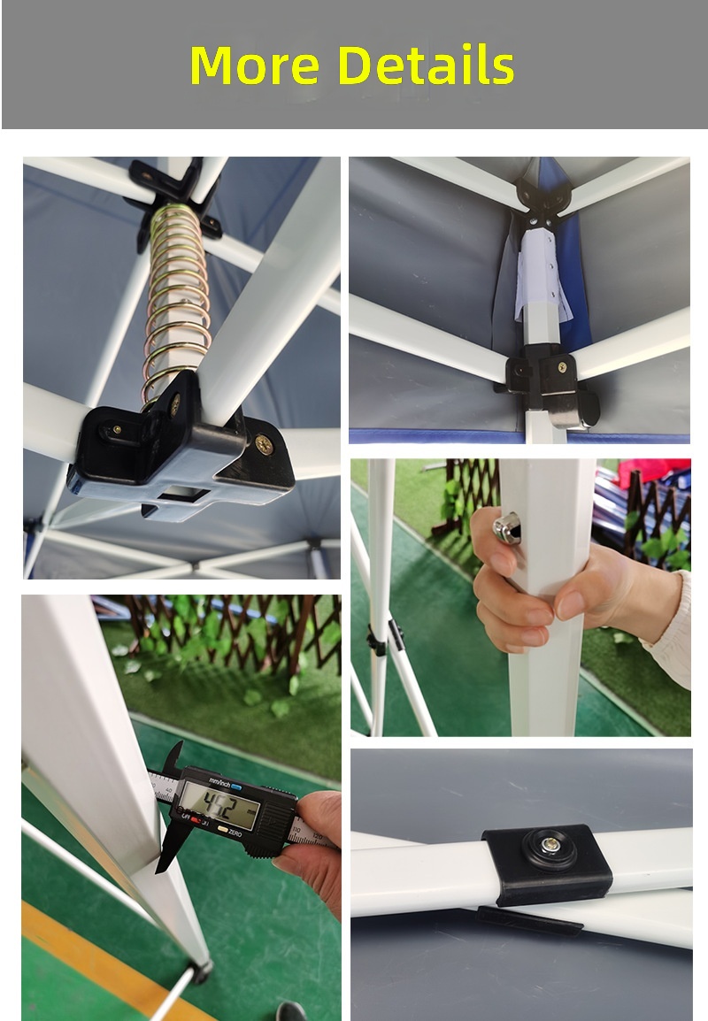 Outlet-Zelt 3x3M Faltbares Vor – Gazebo Pop Up Bewertung und Preis
