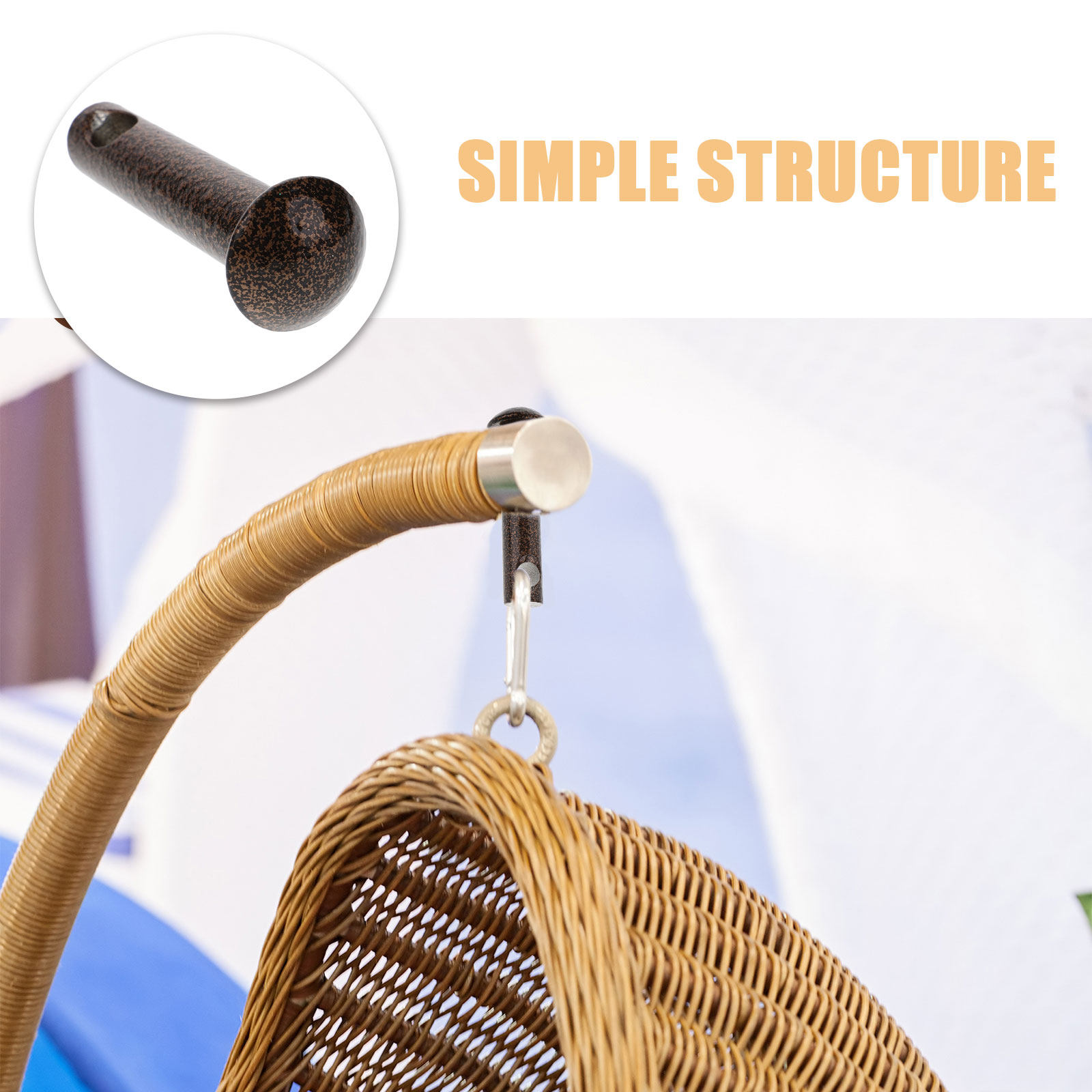 2er-Set Hängesessel-Hängebolze – Outdoor Furniture Heavy Bewertung und Preis