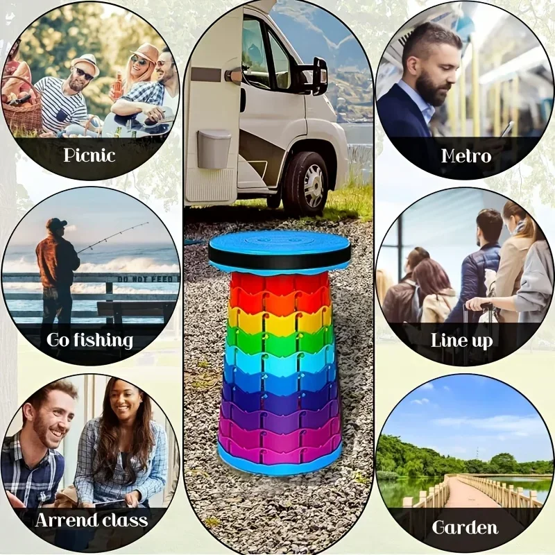 Regenbogenfarbener Teleskop-Ca – Outdoor Furniture Deals Bewertung und Preis
