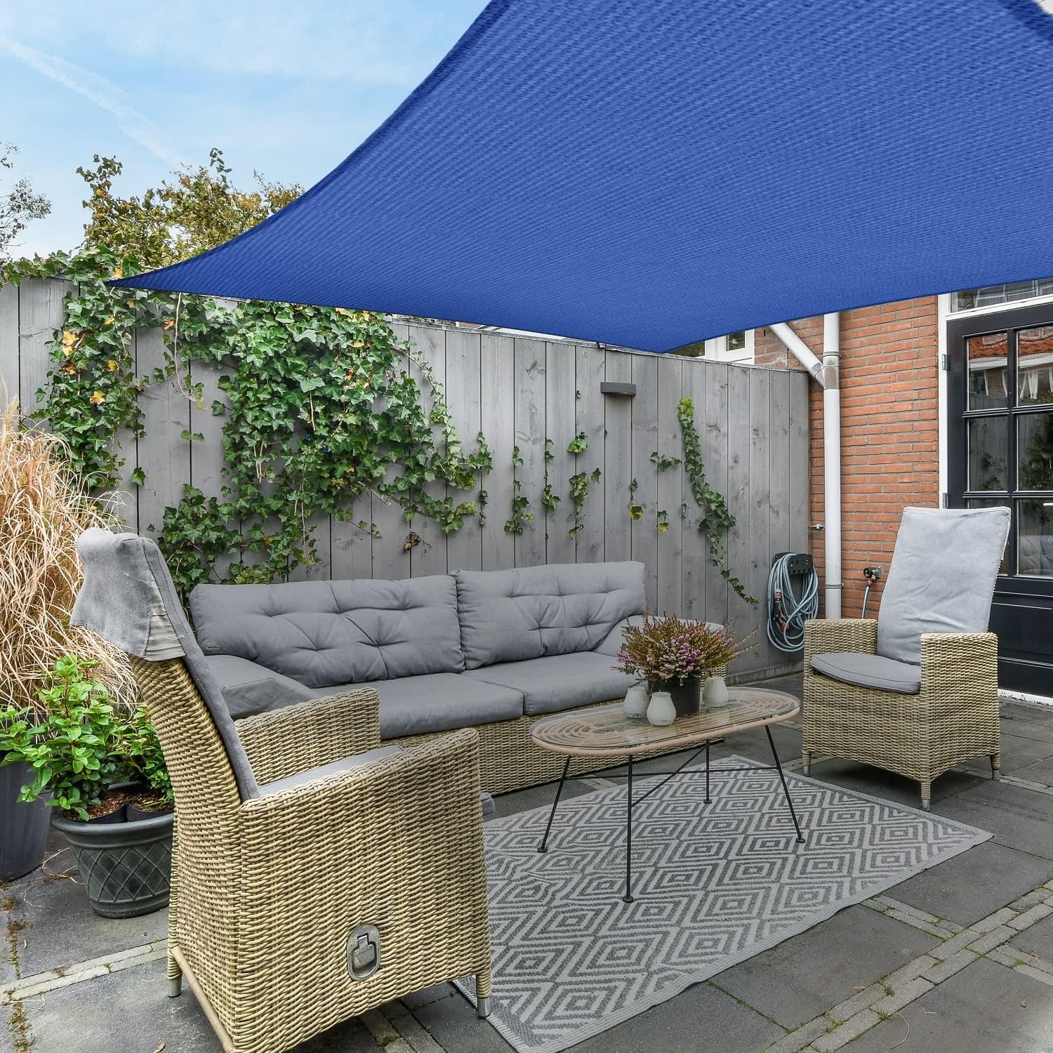 3 x 3 m Sonnensegel Rechteckig – Outdoor Furniture Hdpe Bewertung und Preis