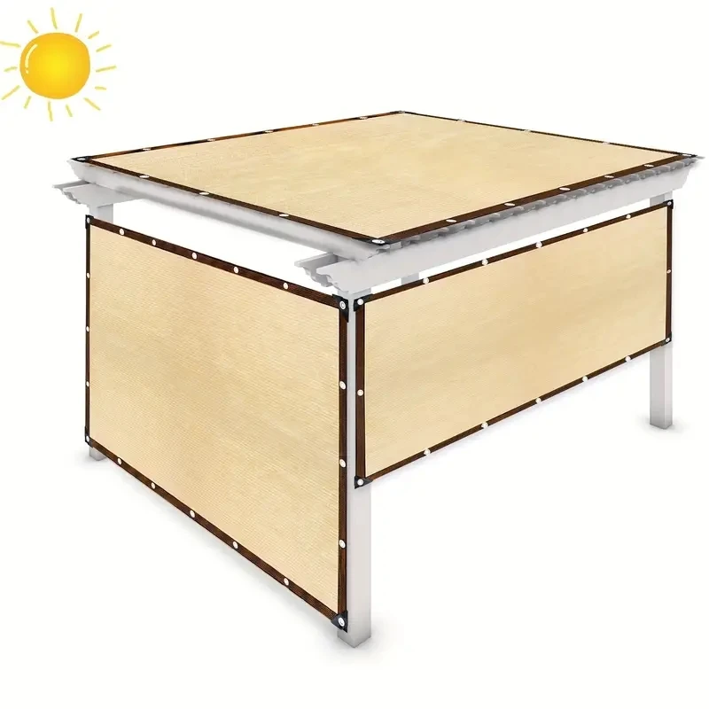 90 % Schattierung HDPE Beige S – Outdoor Furniture Hdpe Bewertung und Preis