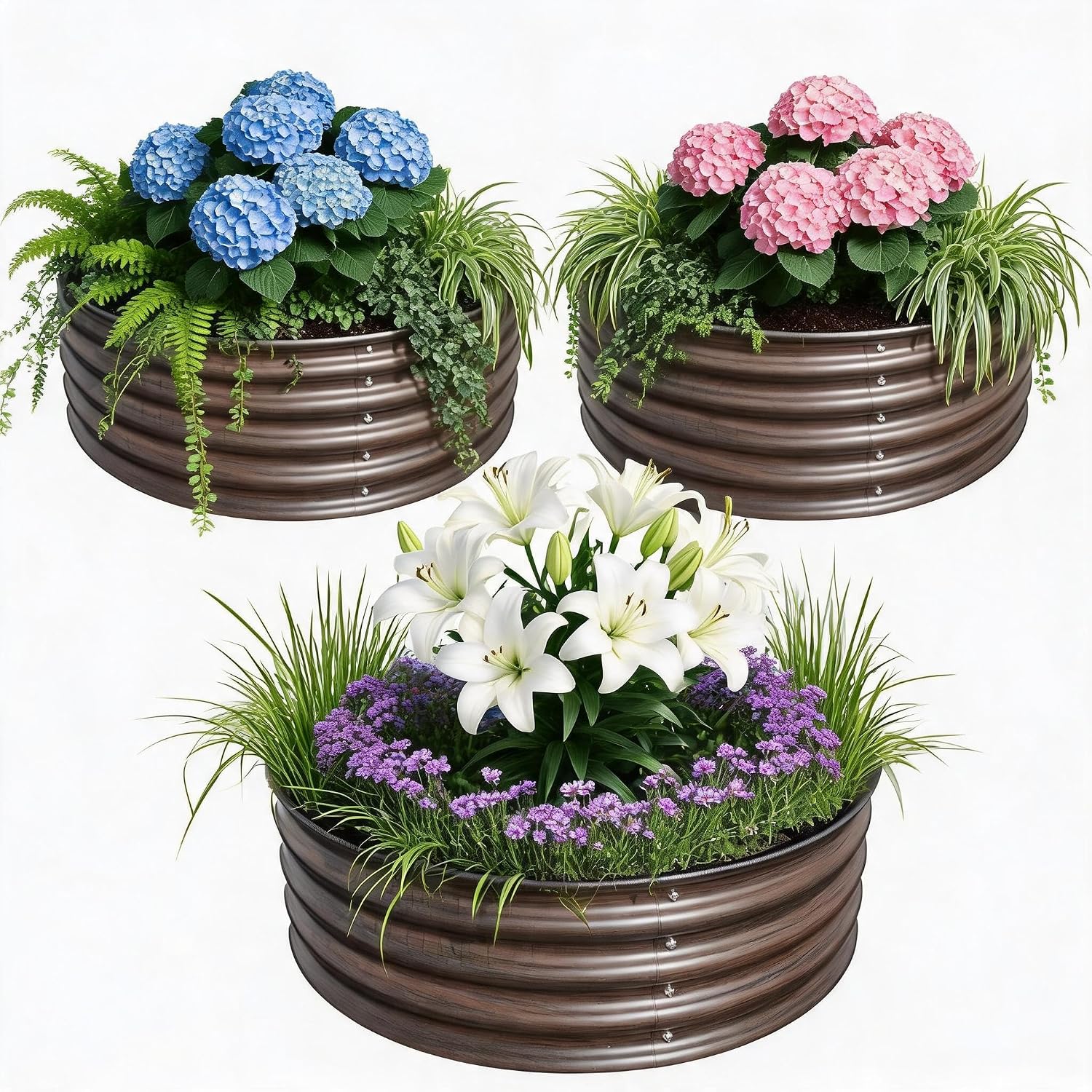 2/3 Stück 2X1,5FT Land Guard V – Planter Raised Metal Bewertung und Preis