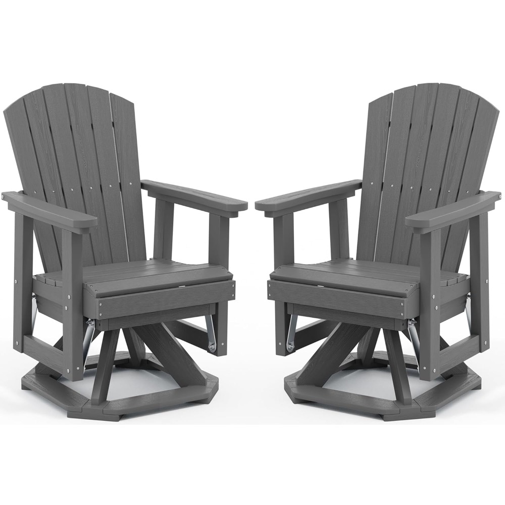 Adirondack Schaukelstuhl mit D – Outdoor Furniture Hdpe Bewertung und Preis