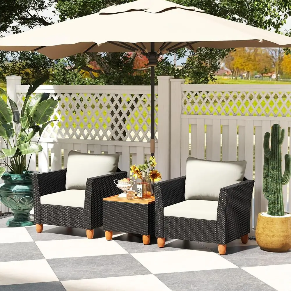 3-teiliges Outdoor-Terrassenmö – Outdoor Furniture Deals Bewertung und Preis