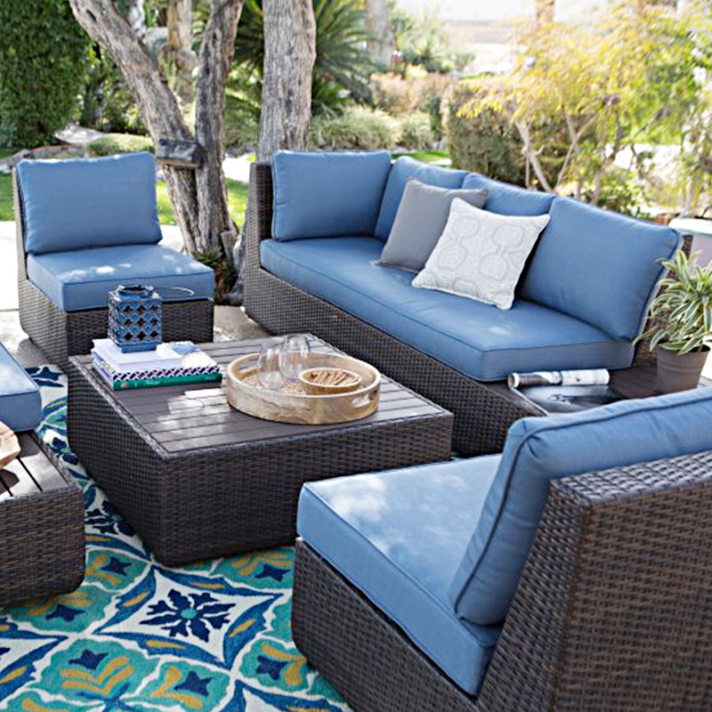 Outdoor-Sofa, Rattan-Gartenmöb – Outdoor Furniture For Sale Bewertung und Preis
