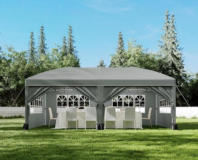 10*10FT Robustes Pop-Up-Zelt m – Gazebo Pop Up Bewertung und Preis