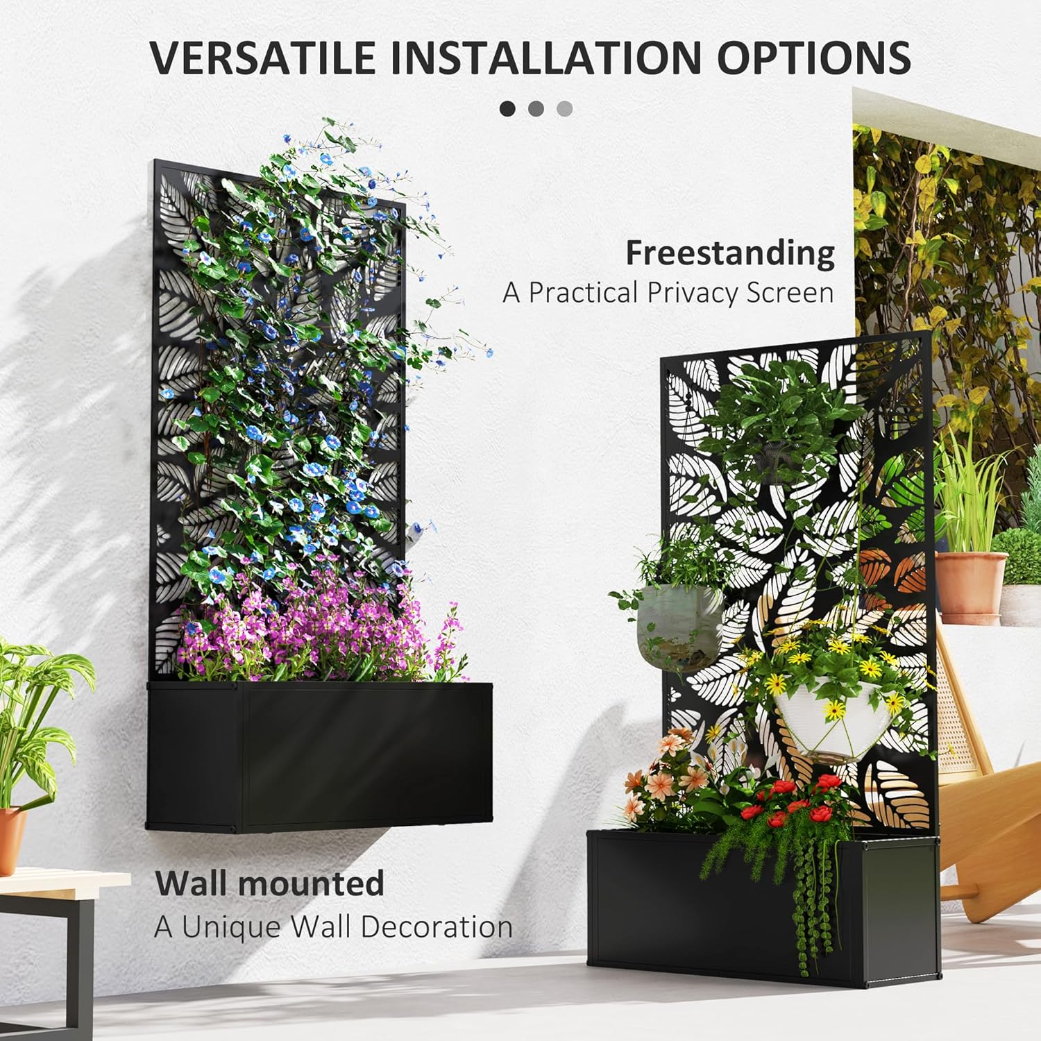 Metall-Hochbeet mit Rankgitter – Planter Raised Metal Bewertung und Preis