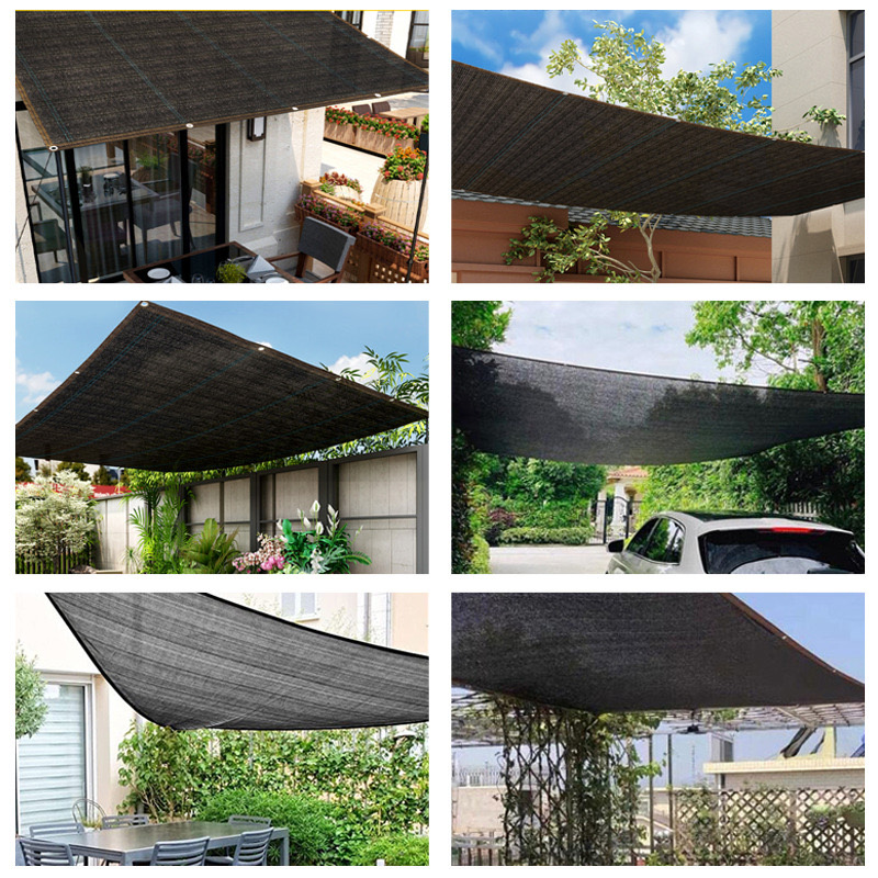 12PIN Schwarz Sonnenschutz Net – Outdoor Furniture Hdpe Bewertung und Preis